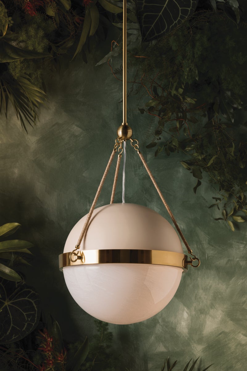 Mitzi H1040701-AGB/SBQ Abbie Suspension en biscuit tendre