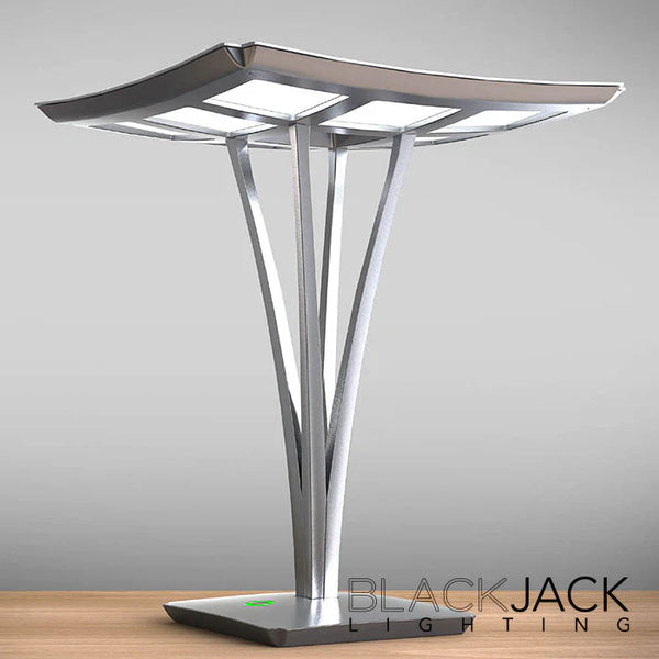 LED Aradess Lampe de table par Blackjack Lighting | Modèle de salle d'exposition