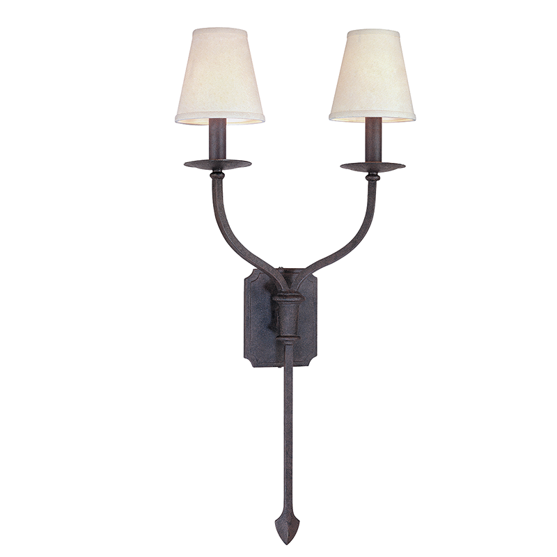 Troy Lighting B2482-TRN La Brea Wall Sconce in Textured Iron