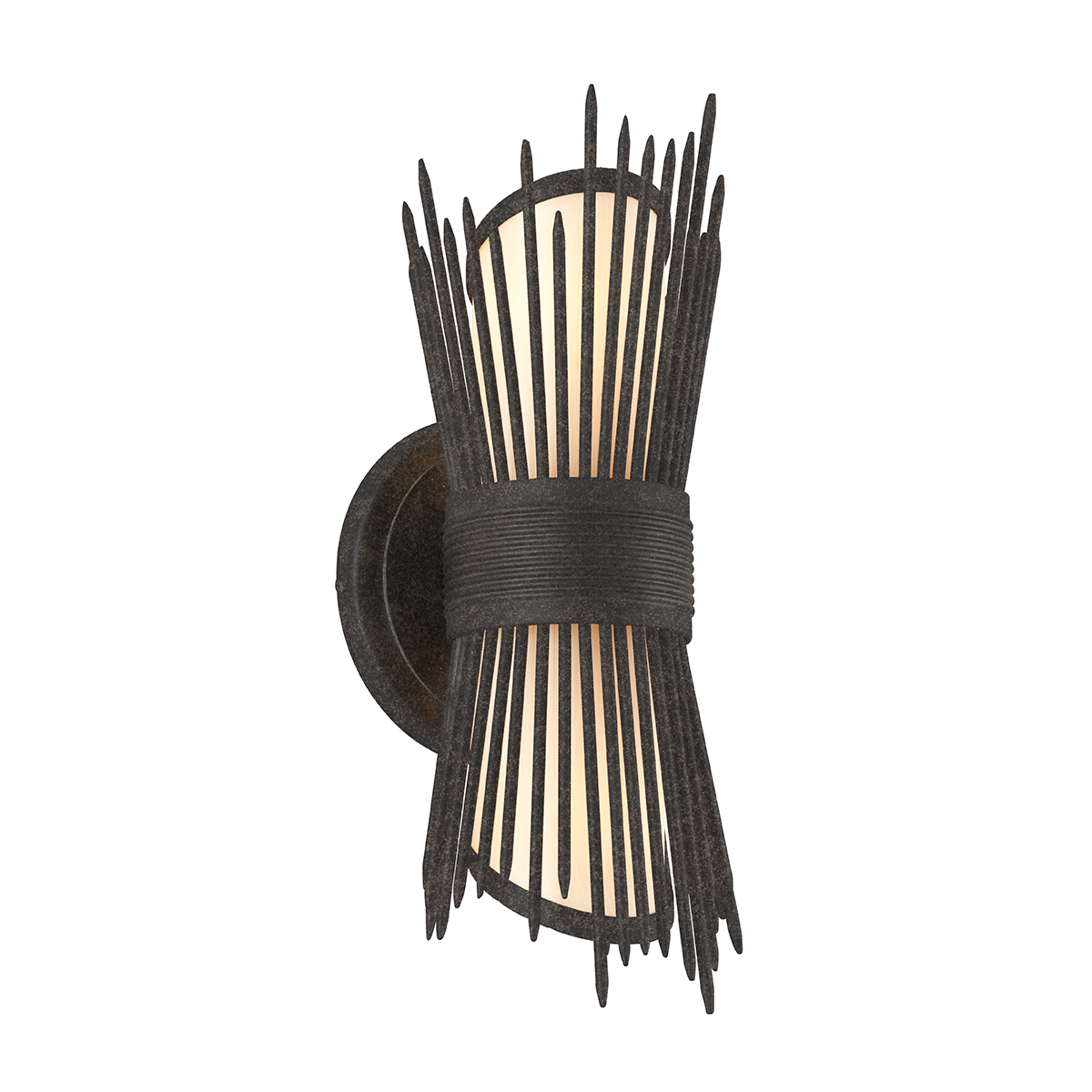 Troy Lighting B4271-FRN Blink Exterior Wall Sconce in French Iron