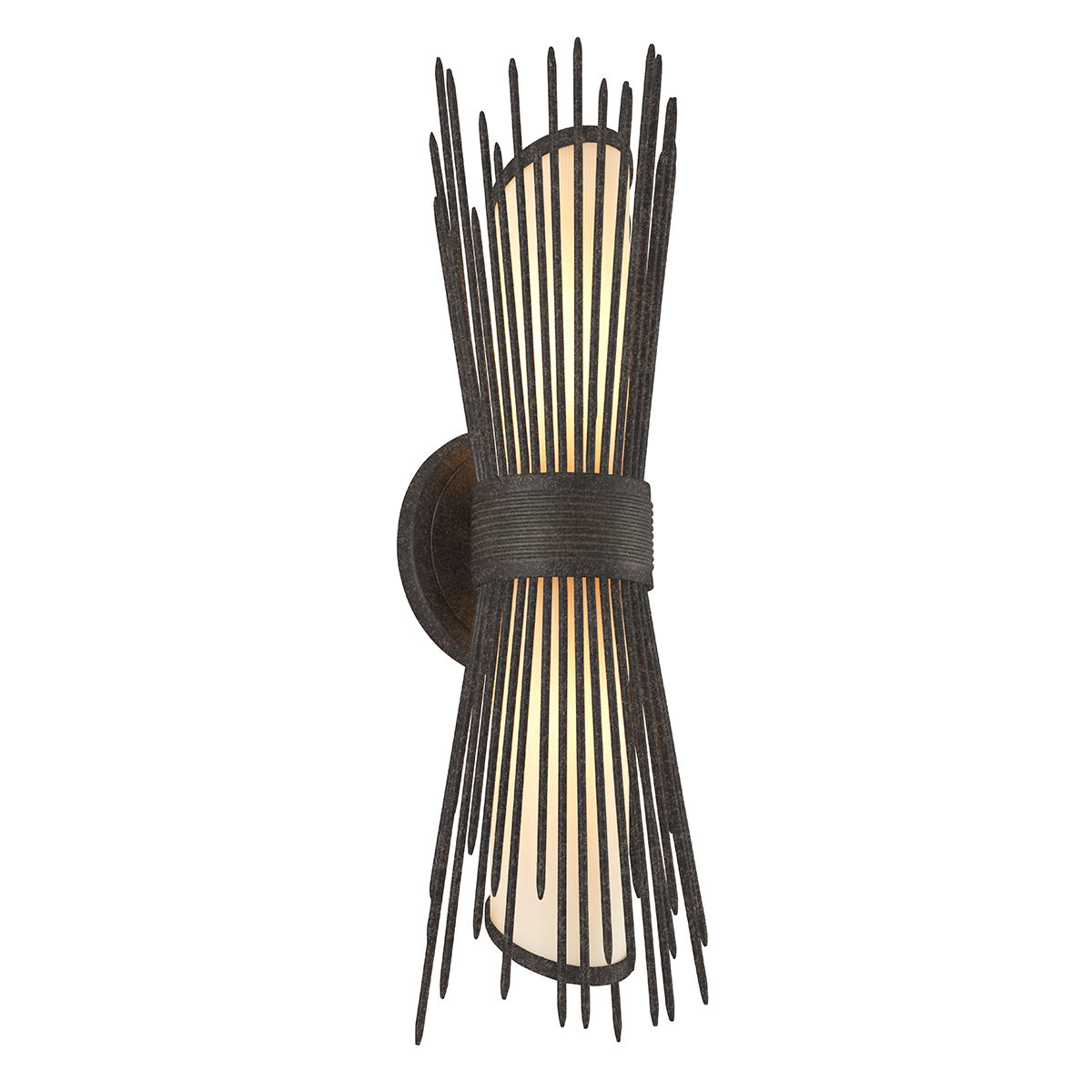 Troy Lighting B4272-FRN Blink Exterior Wall Sconce in French Iron