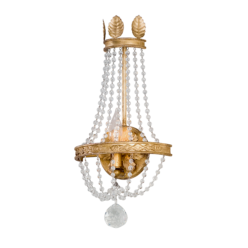Troy Lighting B5361-VGL Viola Murale en feuille d'or vintage