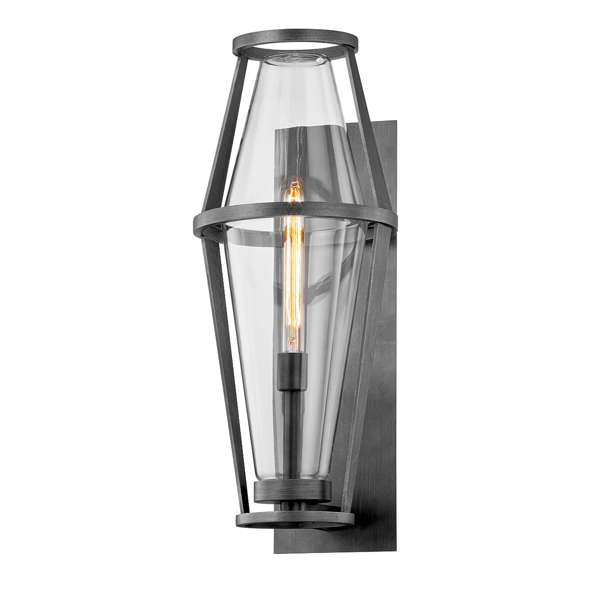 Troy Lighting B7614-GRA Prospect Exterior Wall Sconce in Graphite