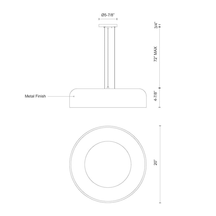 Balise LED Suspension