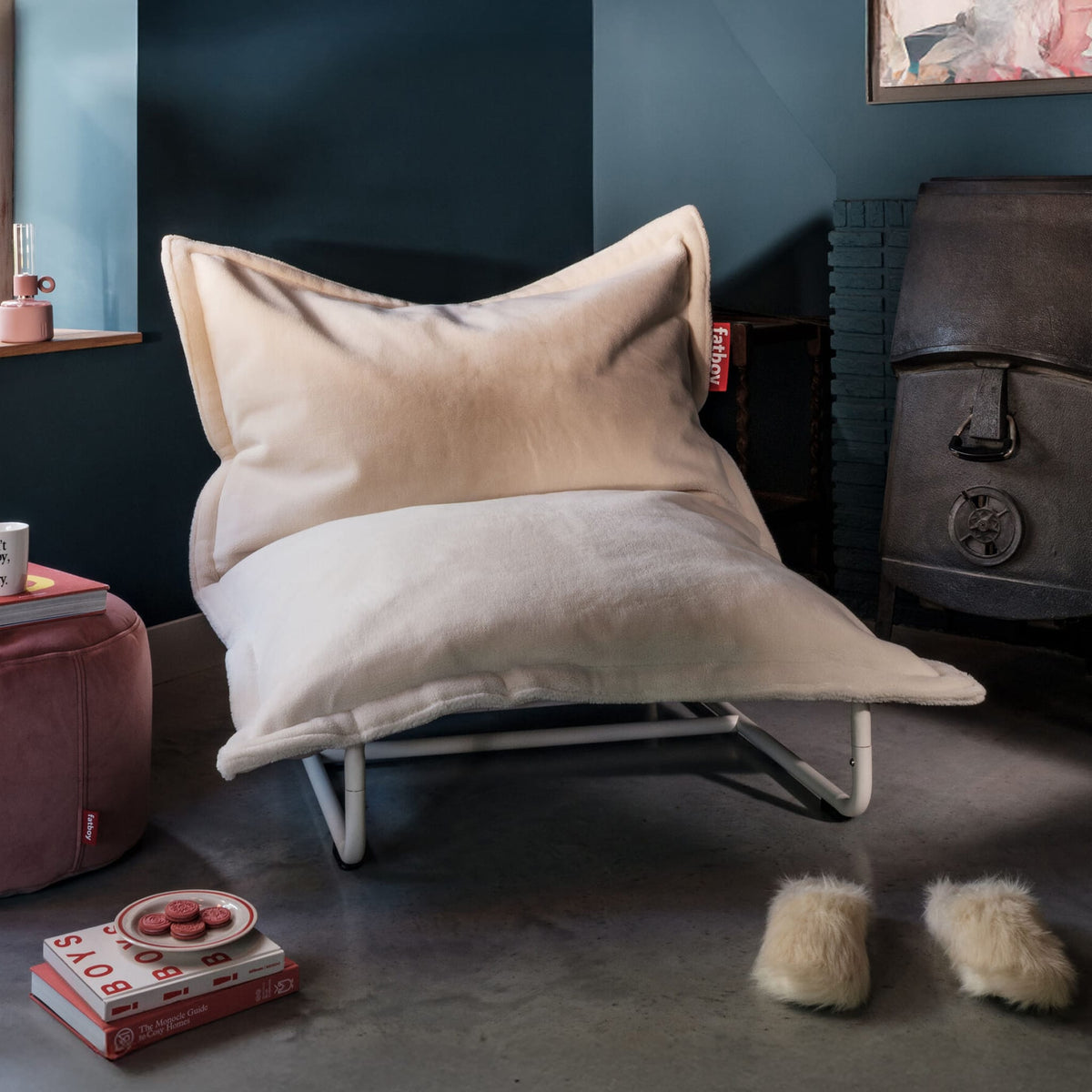 Base de données de haricots<br> Cadre pour pouf