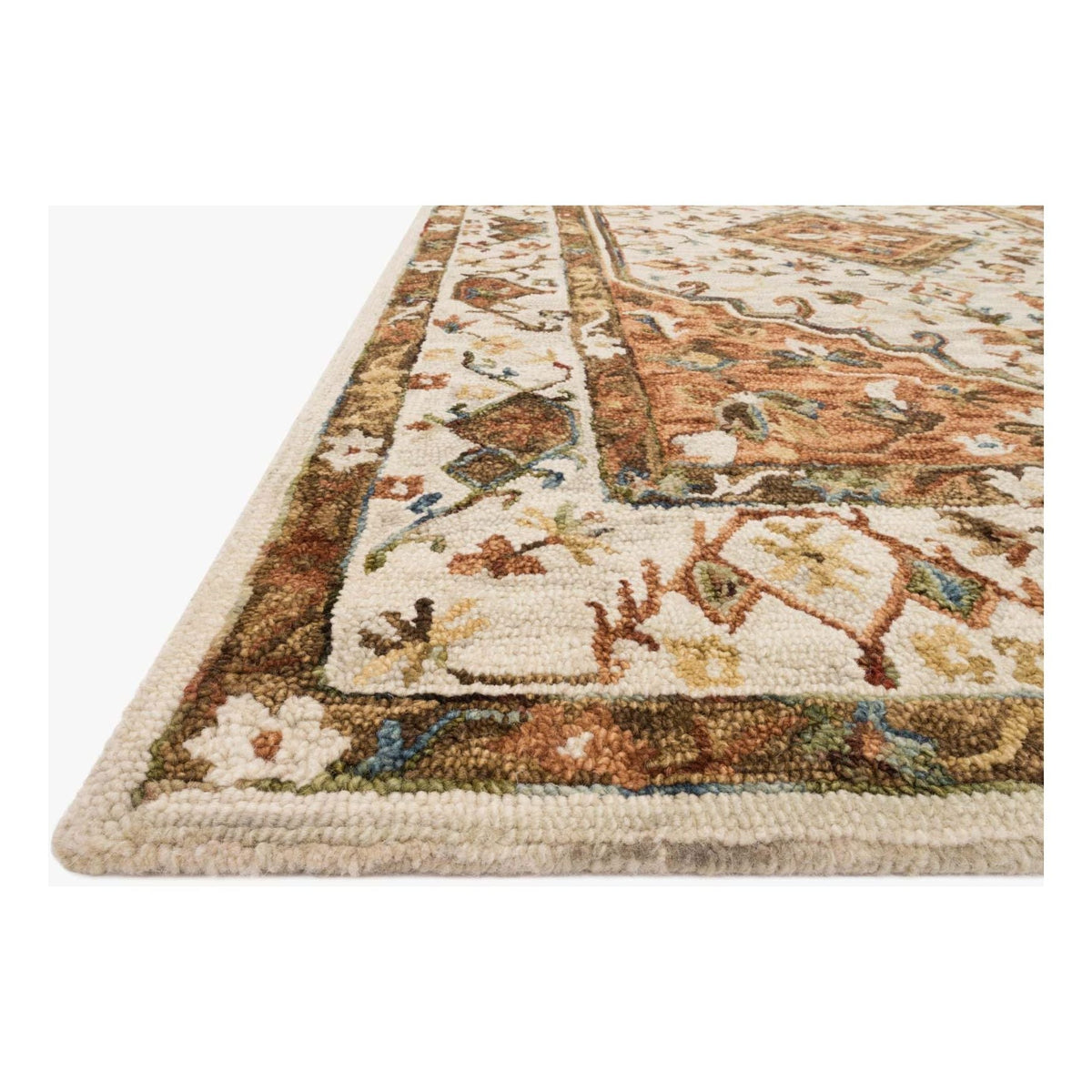 BEATTY BEA-01 IVORY / RUST