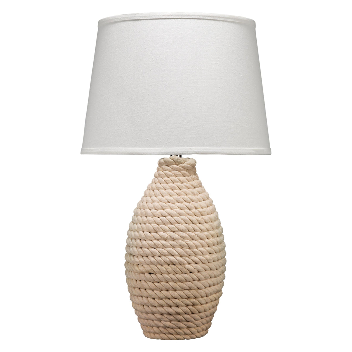 Jamie Young Company - BL616-TL39 - Rope Table Lamp - Rope - Off-White