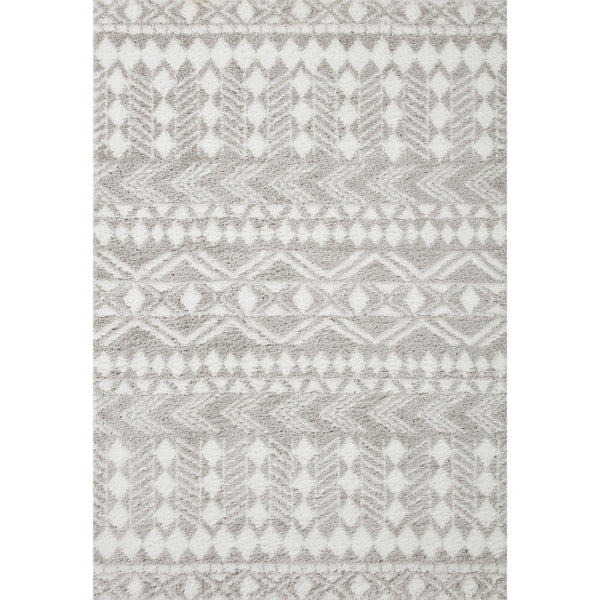 Bliss Shag BLS-05 Grey / White