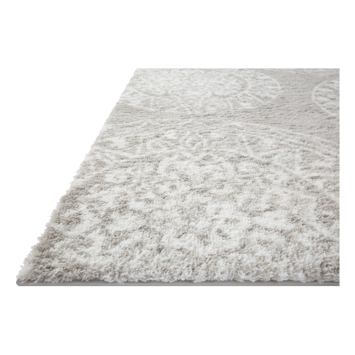 Bliss Shag BLS-06 Gris / Blanc