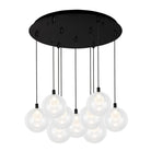 Kuzco Lighting MP3106BG-09 Bolla LED Multi Pendant in Brushed Gold