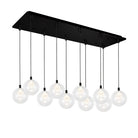 Kuzco Lighting MP3106BK-10 Bolla LED Multi Pendant in Black
