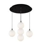 Kuzco Lighting MP3106BG-05 Bolla LED Multi Pendant in Brushed Gold