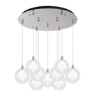 Kuzco Lighting MP3106CH-09 Bolla LED Multi Pendant in Chrome