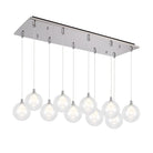 Kuzco Lighting MP3106CH-10 Bolla LED Multi Pendant in Chrome