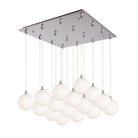Kuzco Lighting MP3106CHOP-16 Bolla LED Multi Pendant in Chrome