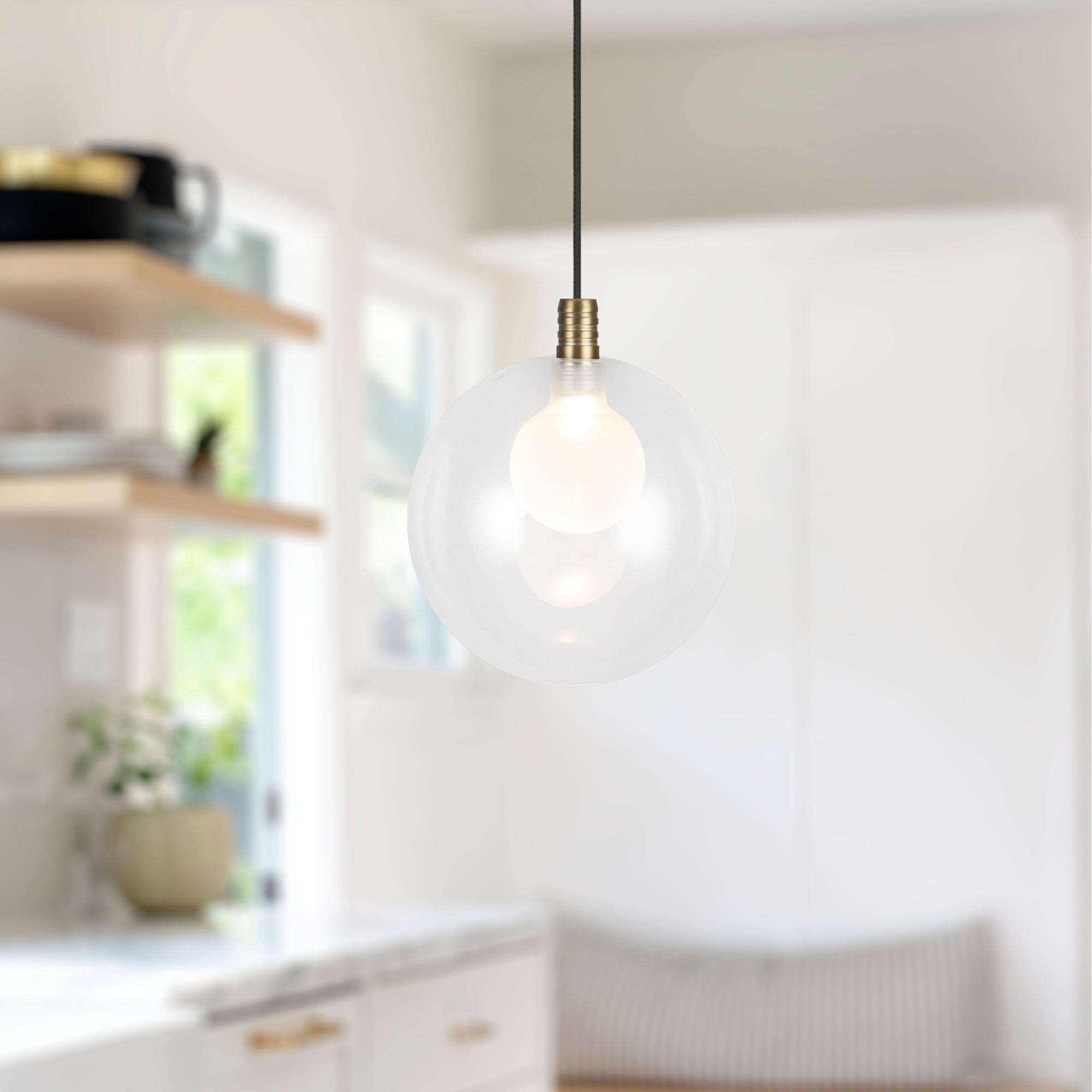 Kuzco Canada - PD3106-BK/SM - LED Pendant - Bolla - Black/Smoked