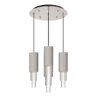 Alora Lighting MP502204BNCR-05 Bordeaux LED Multi Suspension en nickel brossé