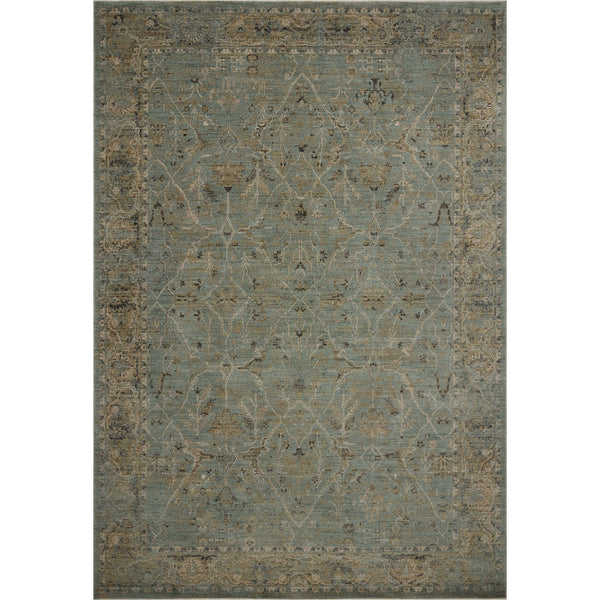 Briar BRR-02 Aqua / Olive Area Rug