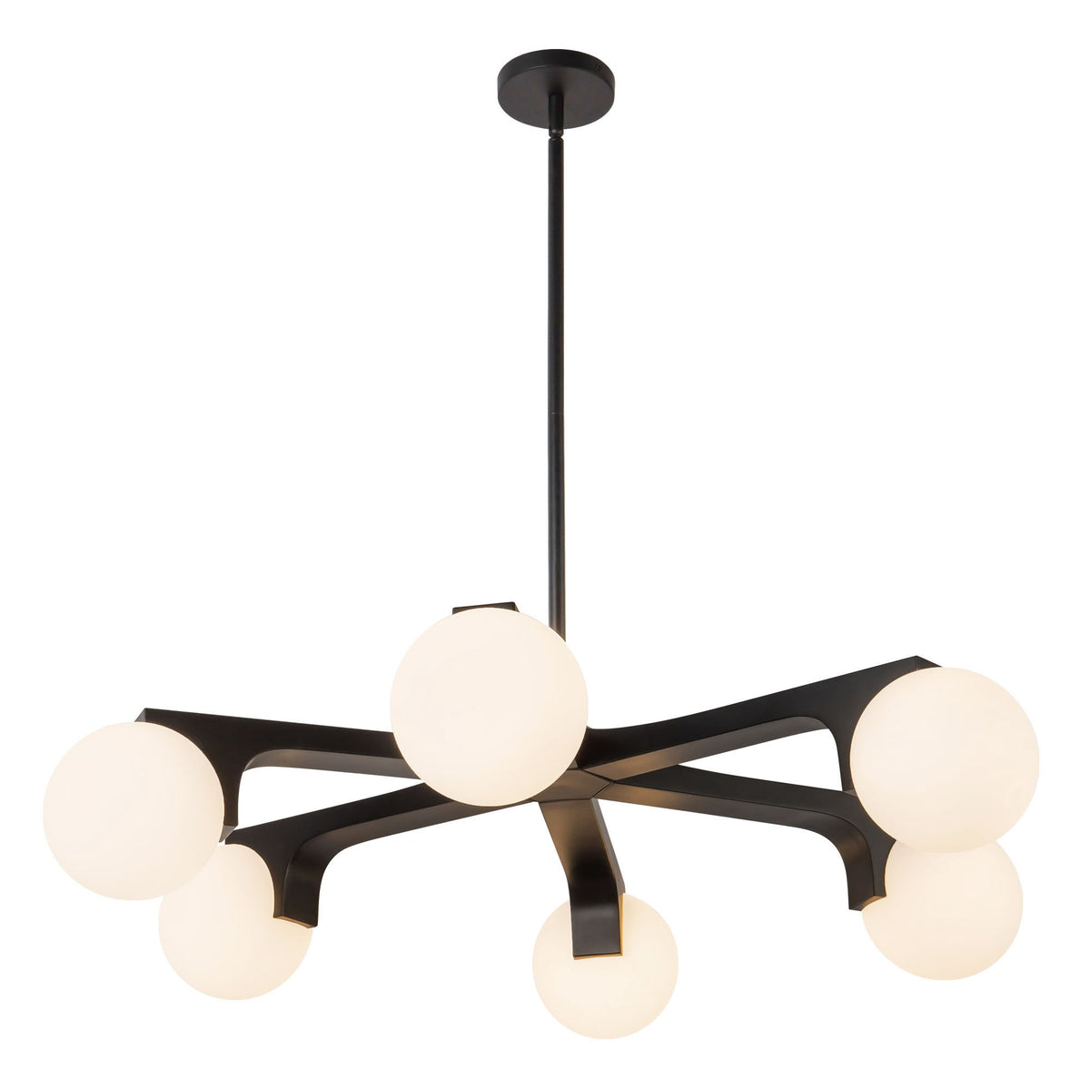 Kuzco Canada - CH11537-BG - Six Light Chandelier - Briar - Brushed Gold