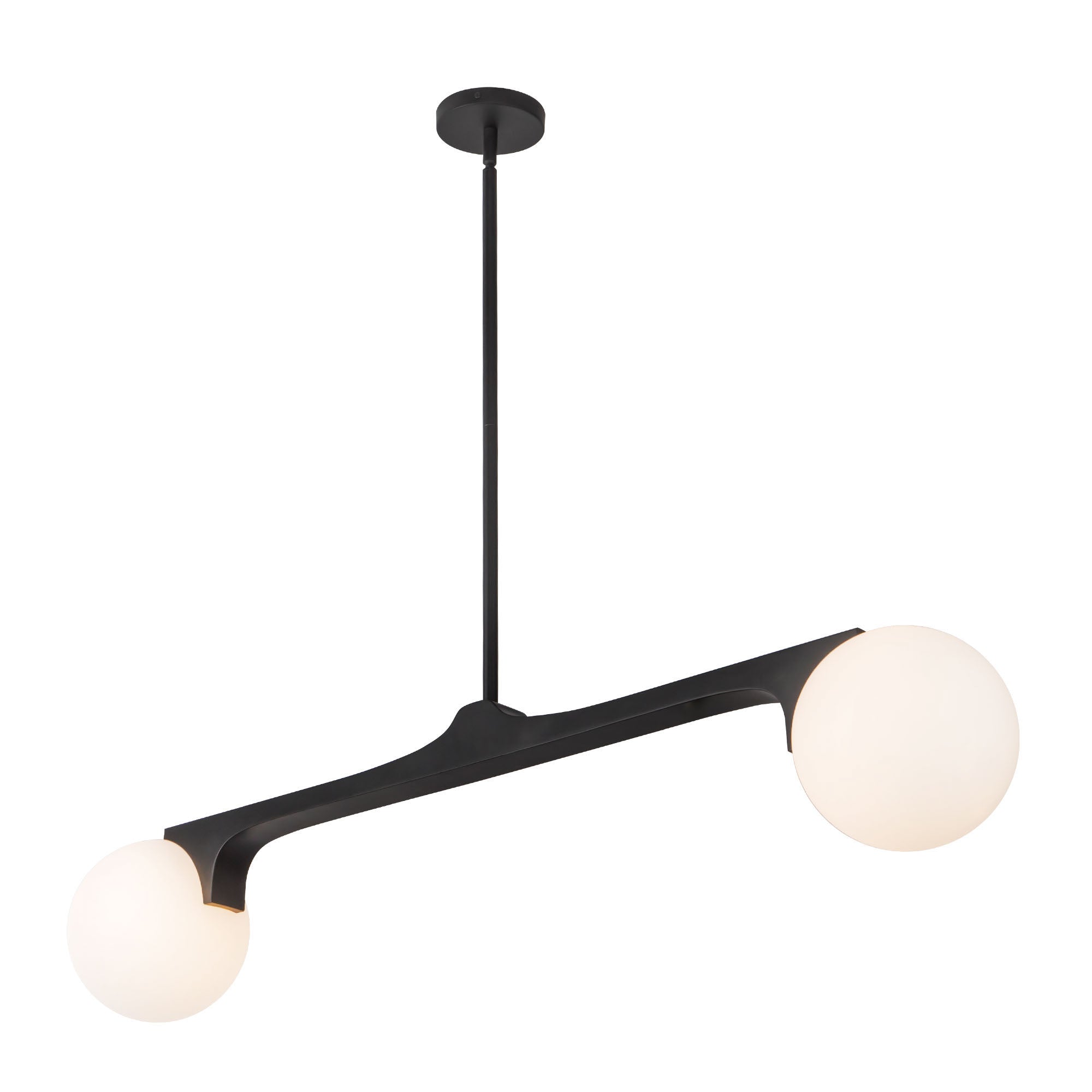Kuzco Canada - LP11546-BK - Deux lampes linéaires Suspension - Briar - Noir