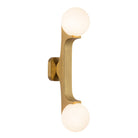 Kuzco Canada - WS11522-TK - Two Light Wall Sconce - Briar - Teak