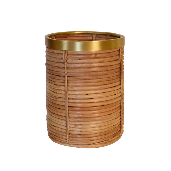 BRIM Rattan Waste Basket