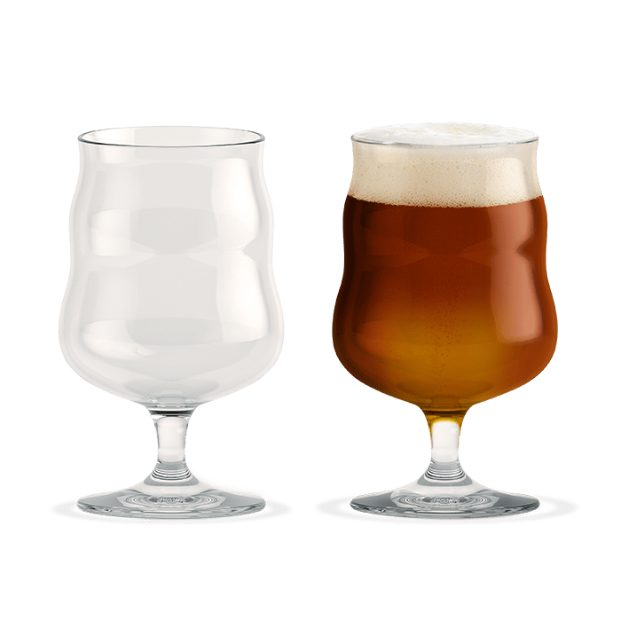 Holmegaard 4300542 Mikkeller Universal Beer Glass (Set of 2) in Clear