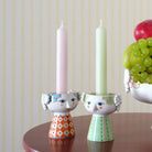 Bjørn Wiinblad 54044 Eva Candle Holder in Light Green