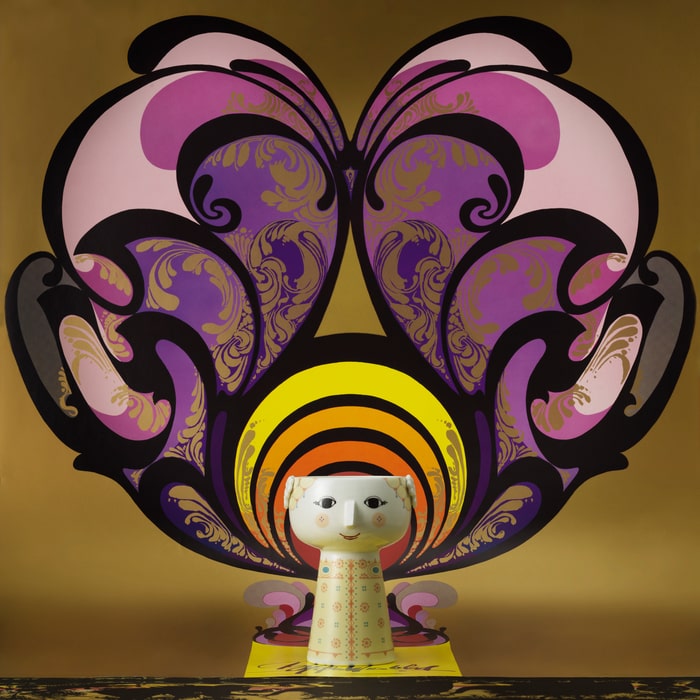 Bjørn Wiinblad 56510 Eva Vase in Soft Yellow