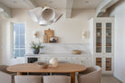 Hudson Valley Lighting BKO1502-AGB/WP BRONSON Chandelier in White Plaster