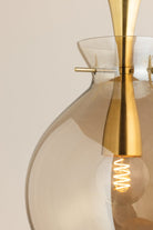 Mitzi H1052701S-AGB Benita Suspension dans Laiton vieilli