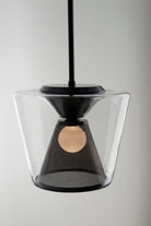 Troy Lighting F5853-SBK Berlin Suspension en noir doux