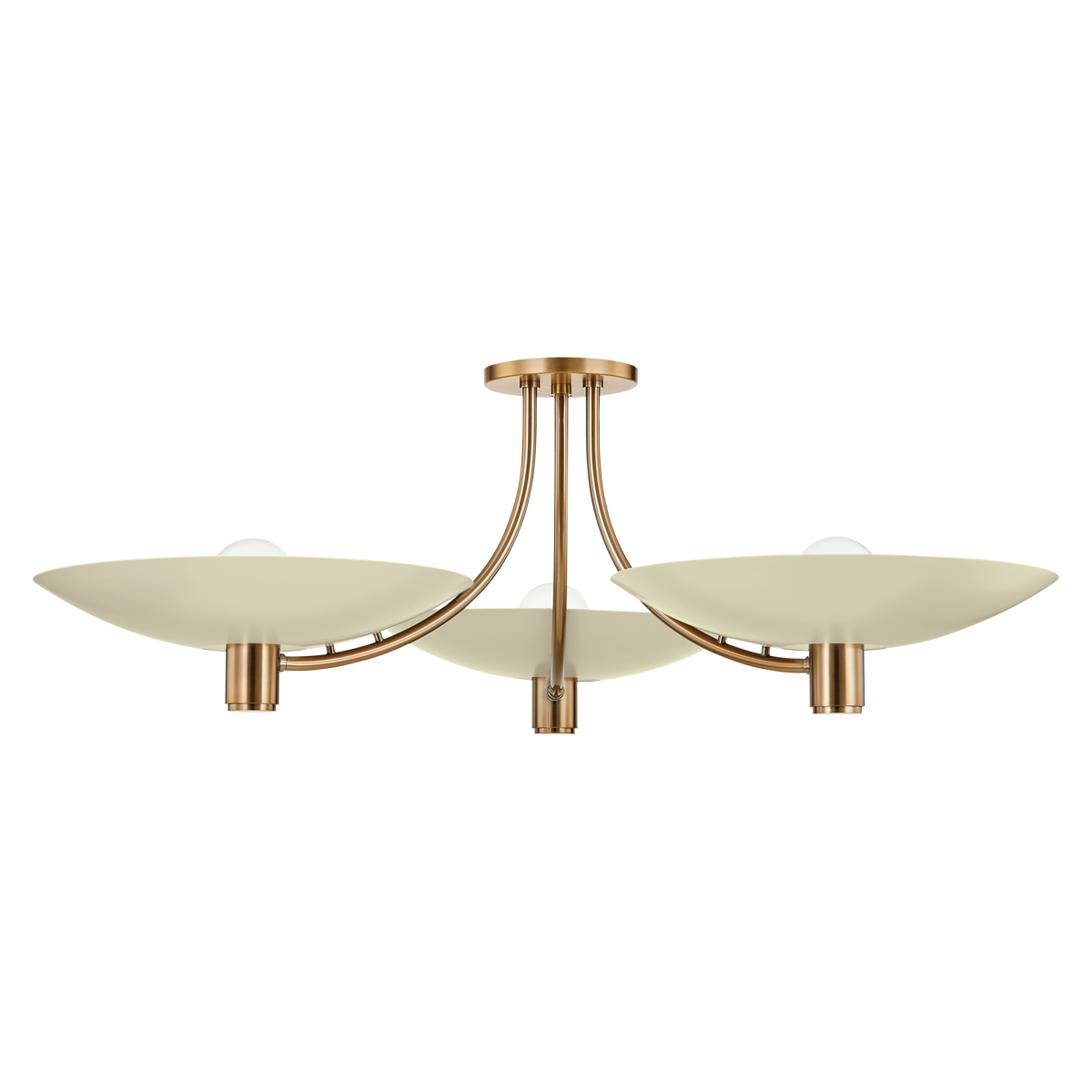 Troy Lighting C1441-PBR/SSD Wolfe Semi-encastré couleur sable doux