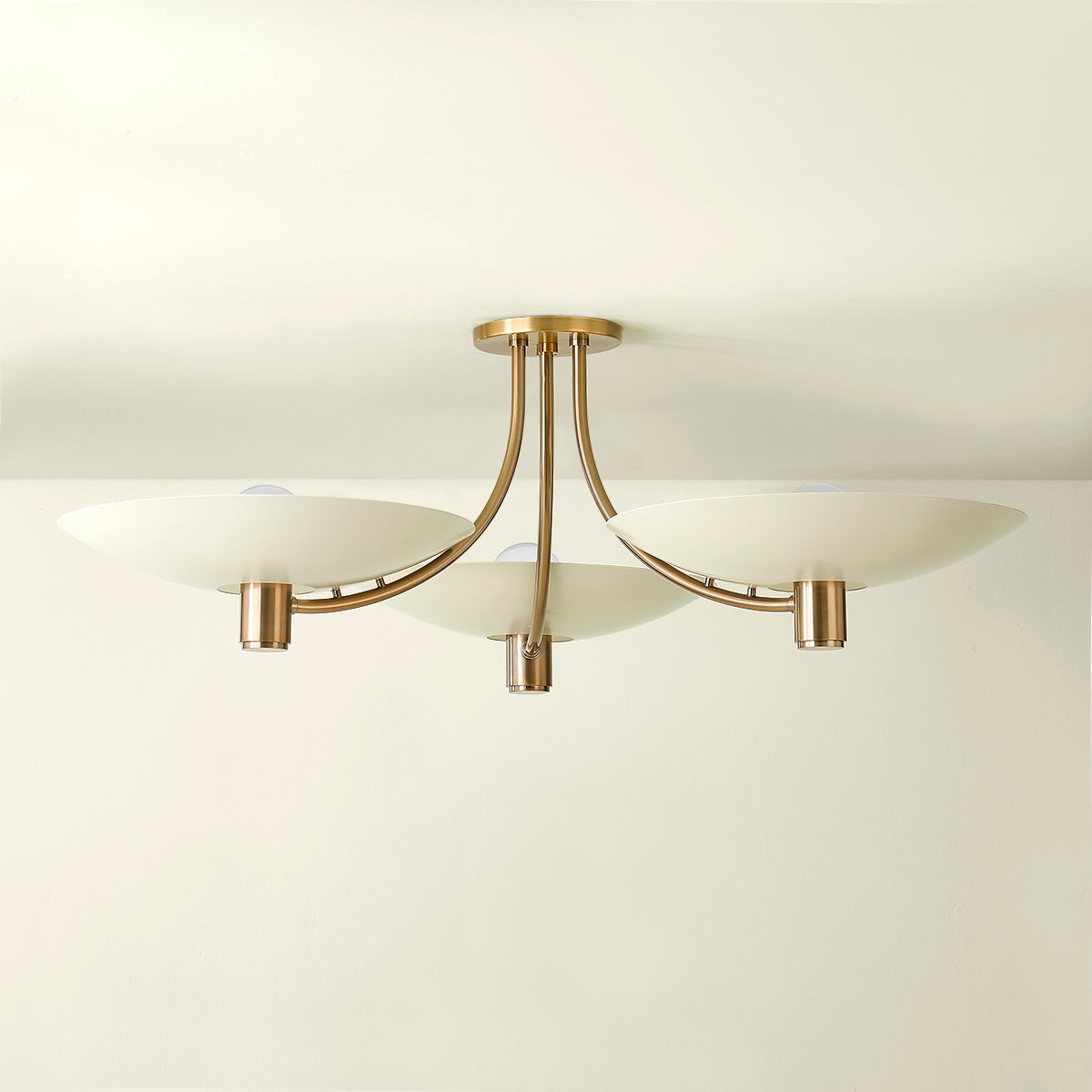 Troy Lighting C1441-PBR/SSD Wolfe Semi-encastré couleur sable doux