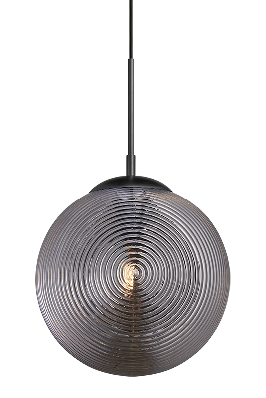 Globe Matteo Lighting C31002MBSM Maruna Suspension en noir mat