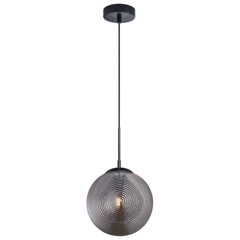 Globe Matteo Lighting C31002MBSM Maruna Suspension en noir mat