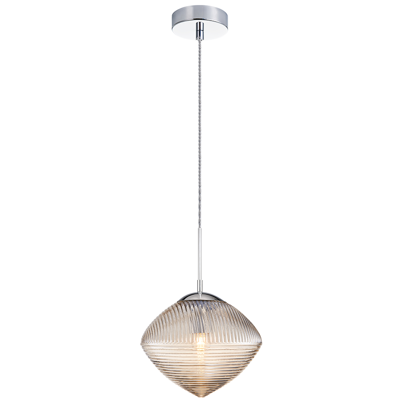 Éclairage Matteo C31003CHCN Maruna Diamond Suspension dans Chrome