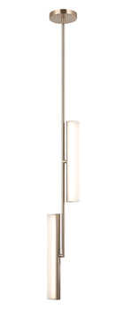 Matteo Lighting C32202CGFR Axis LED Chandelier in Champagne Gold