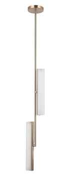 Matteo Lighting C32202CGFR Axis LED Chandelier in Champagne Gold
