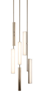 Matteo Lighting C32206CGFR Axis LED Chandelier in Champagne Gold
