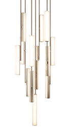 Matteo Lighting C32214CGFR Axis LED Chandelier in Champagne Gold