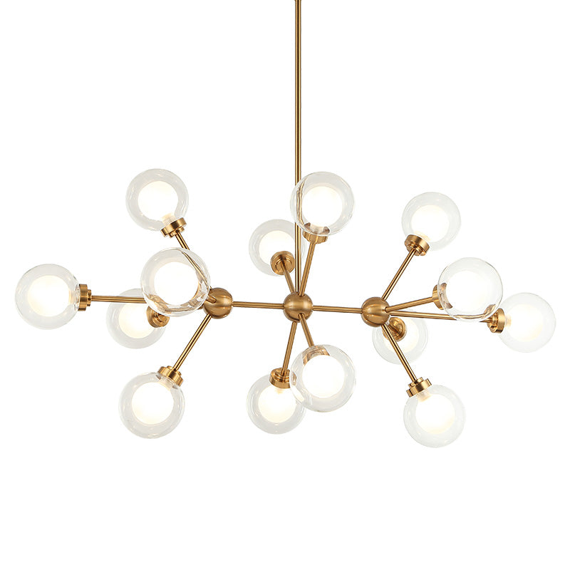 Matteo Canada - C33014AG - LED Pendant - Solaris - Aged Gold Brass