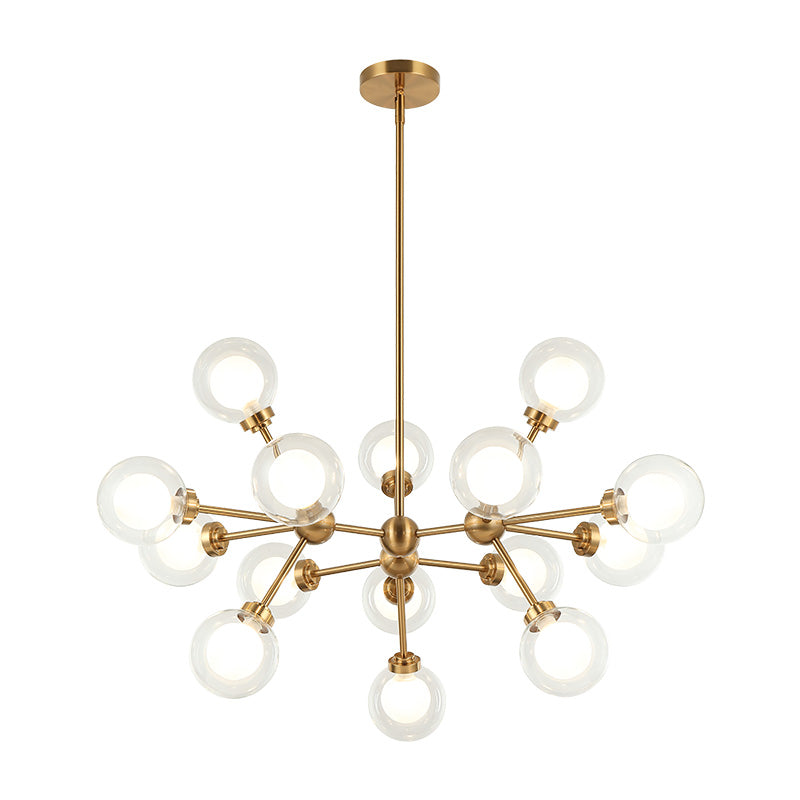 Matteo Canada - C33015AG - LED Pendant - Solaris - Aged Gold Brass
