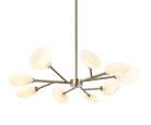 Matteo Lighting C33709CG Peony LED Chandelier in Champagne Gold