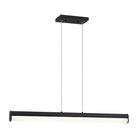 Matteo Lighting C36533MB Junction LED Linear Pendant in Matte Black