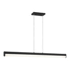 Matteo Lighting C36542MB Junction LED Linear Pendant in Matte Black