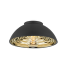 Troy Lighting C3712-SBK Eclipse Plafonnier en noir doux