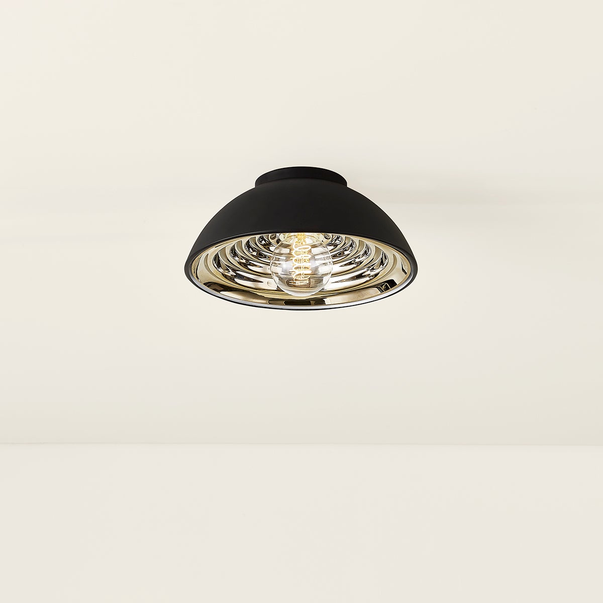 Troy Lighting C3712-SBK Eclipse Plafonnier en noir doux
