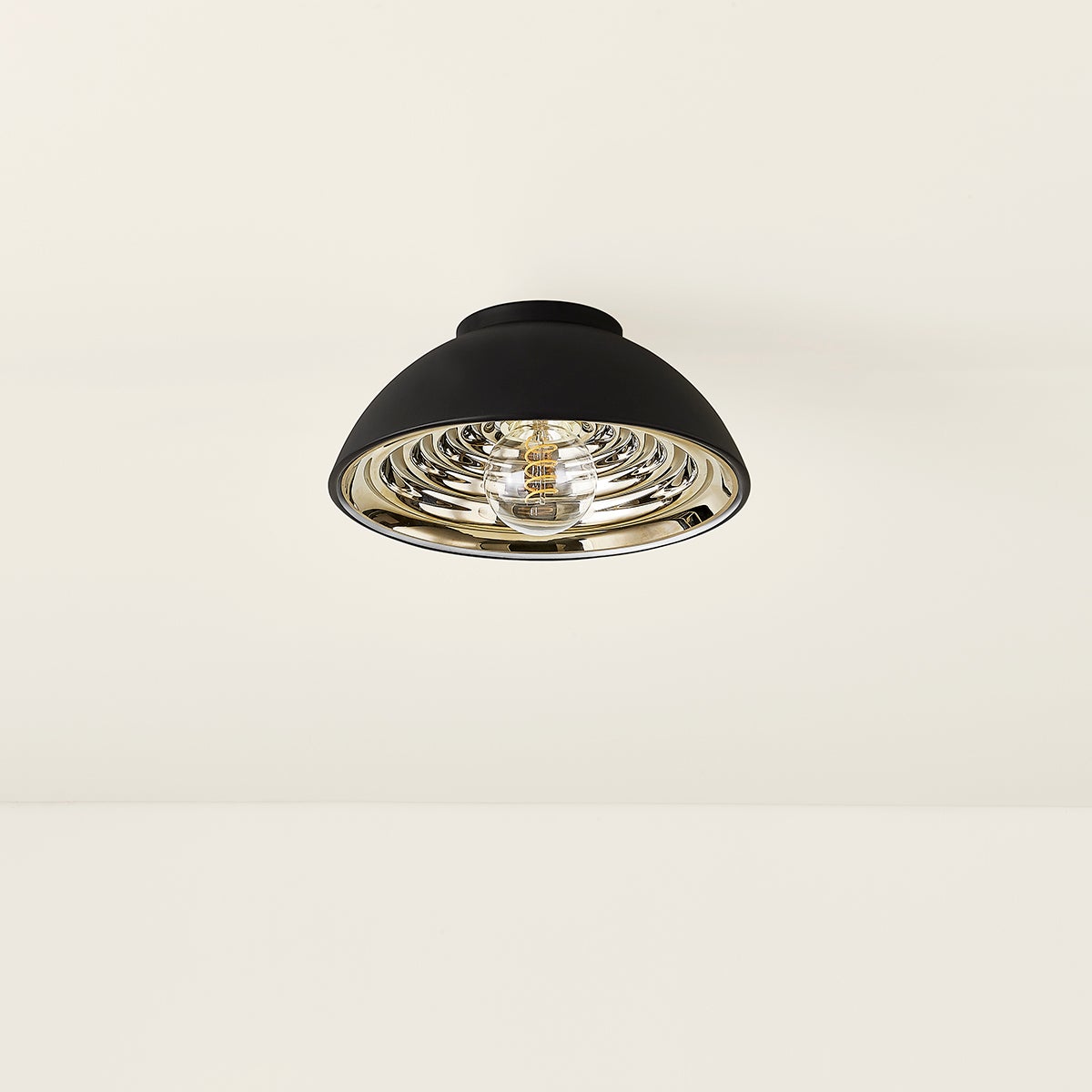 Troy Lighting C3712-SBK Eclipse Plafonnier en noir doux