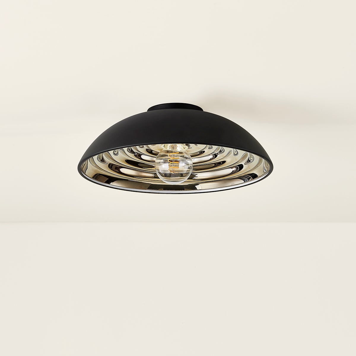 Troy Lighting C3716-SBK Eclipse Plafonnier en noir doux